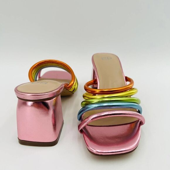 BE PROUD BY BP Fenix Slide Multicolor Sandal Size 6 - Picture 10 of 11